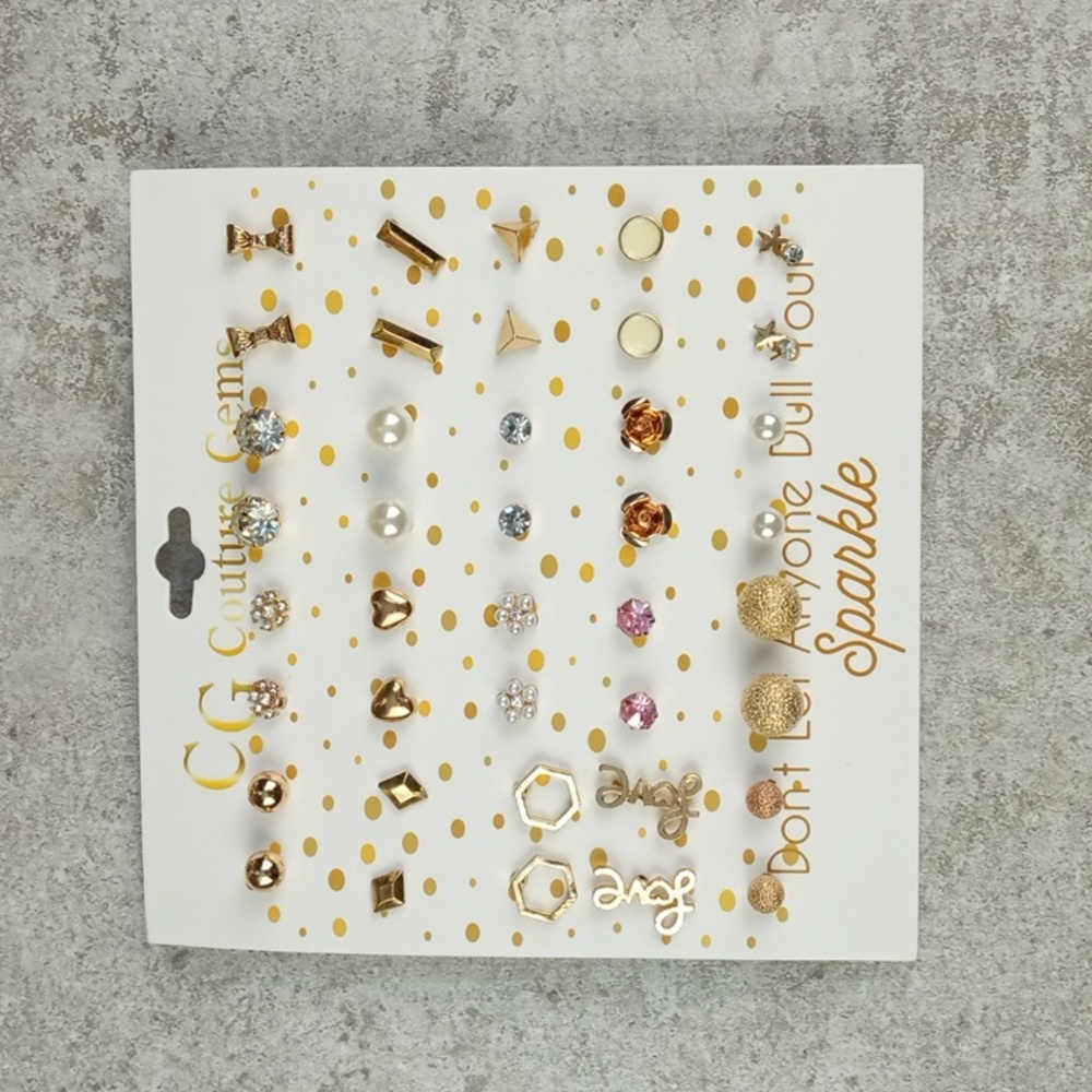 💍 CG Couture Gems Earring Set